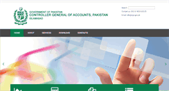 Desktop Screenshot of cga.gov.pk