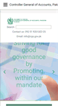 Mobile Screenshot of cga.gov.pk