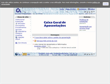 Tablet Screenshot of cga.pt